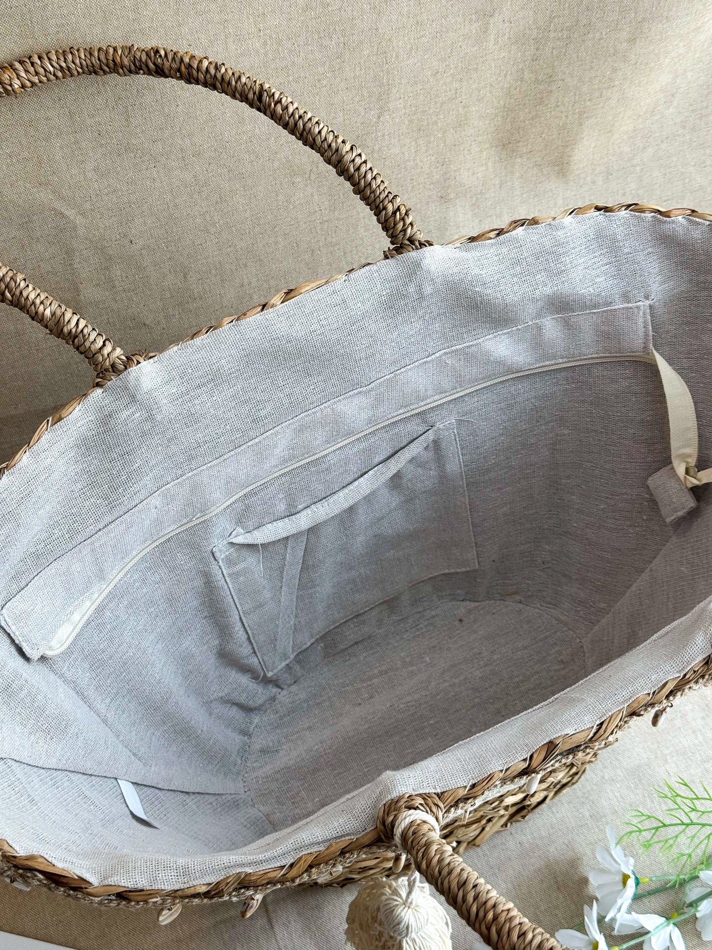 Borsa in paglia CELIA