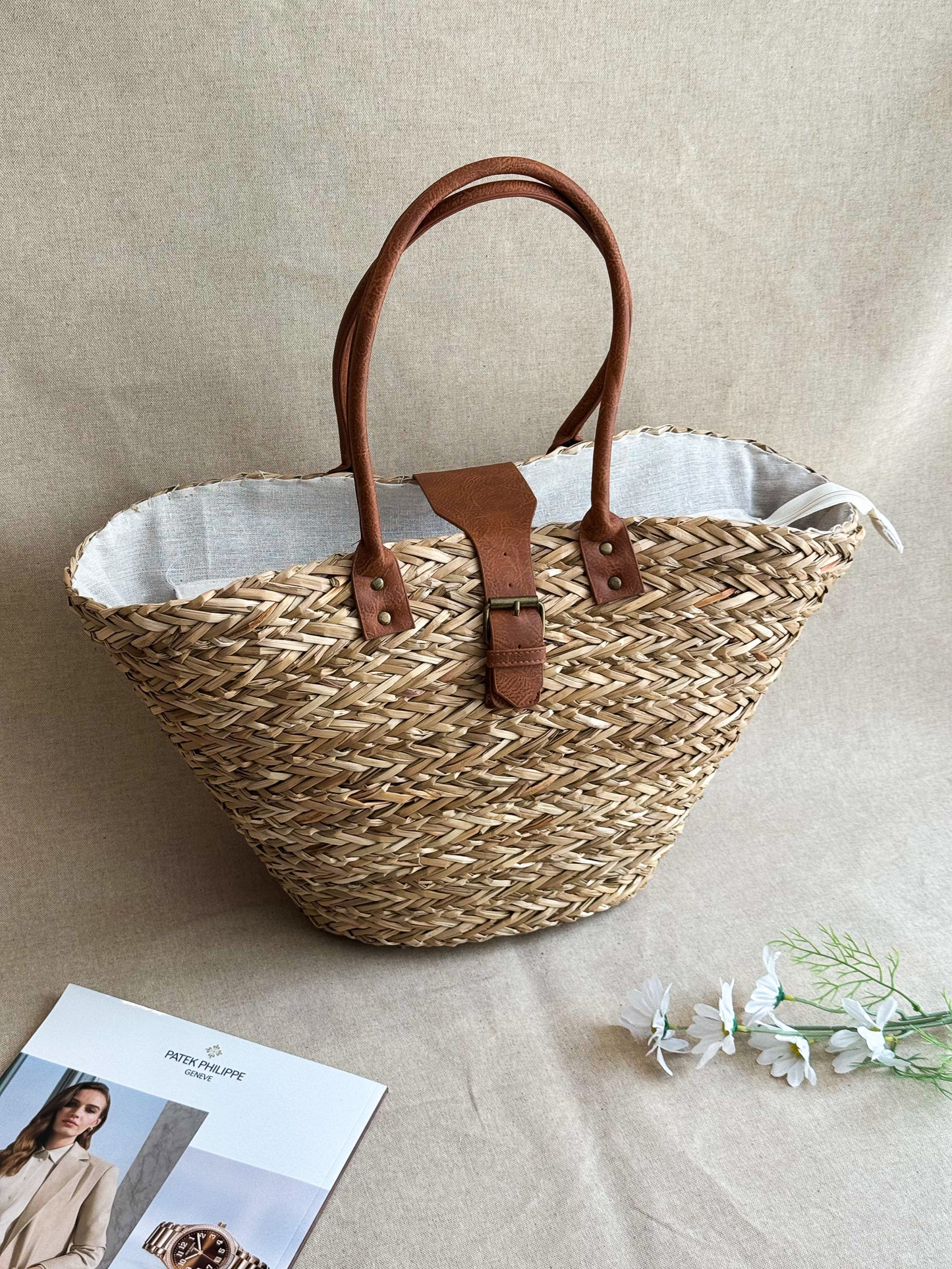 Borsa in paglia NURIA