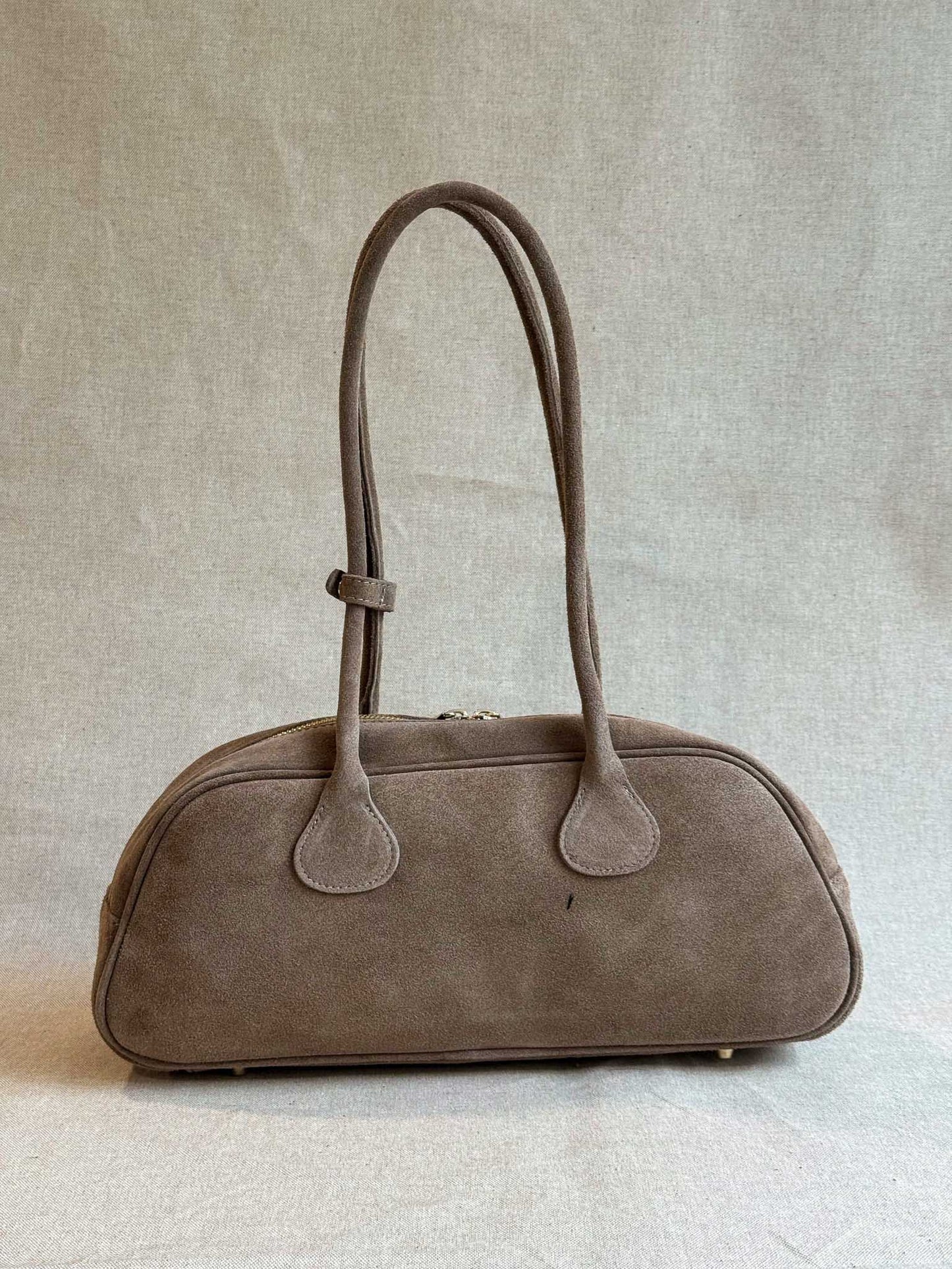 Borsa Baguette in Scamosciato KLARA