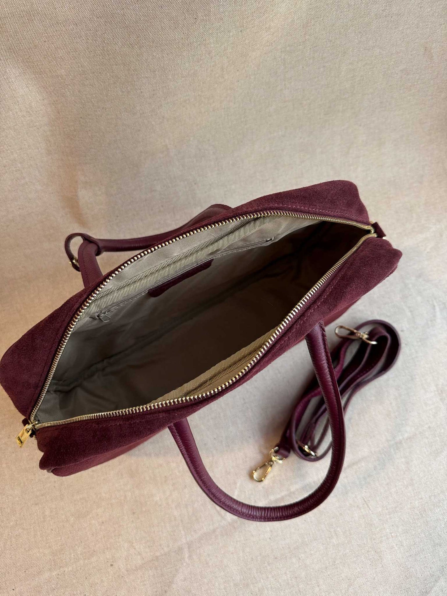 Borsa in Pelle Scamosciata CORA