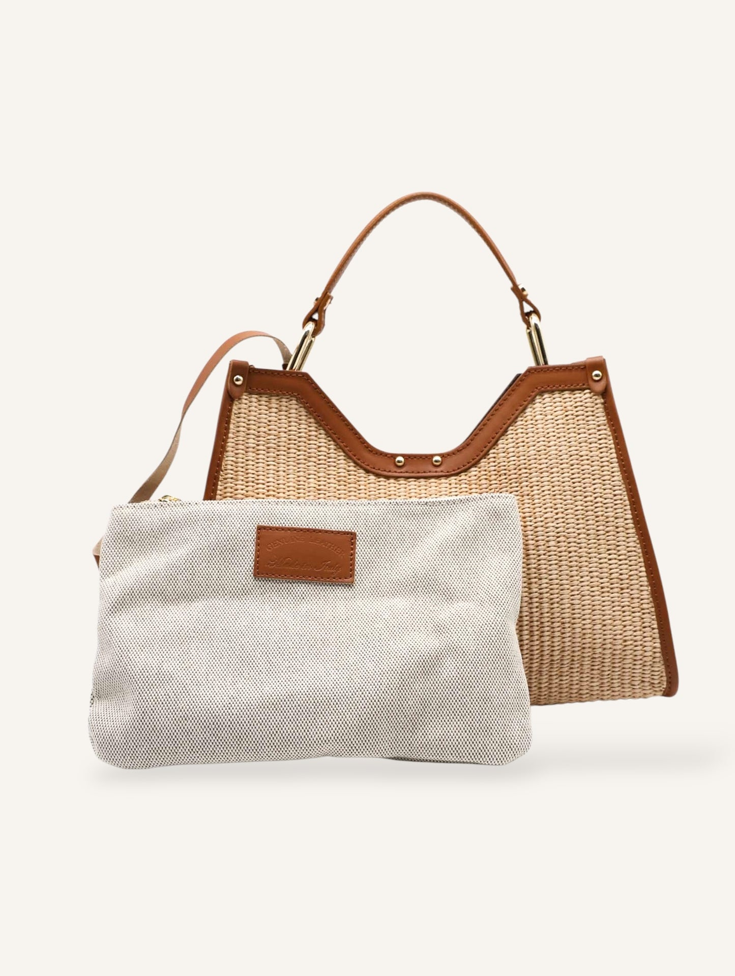 Borsa a Mano in Rafia CLAUDIA