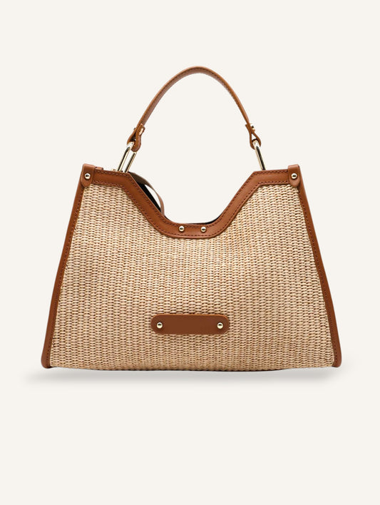 Borsa a Mano in Rafia CLAUDIA