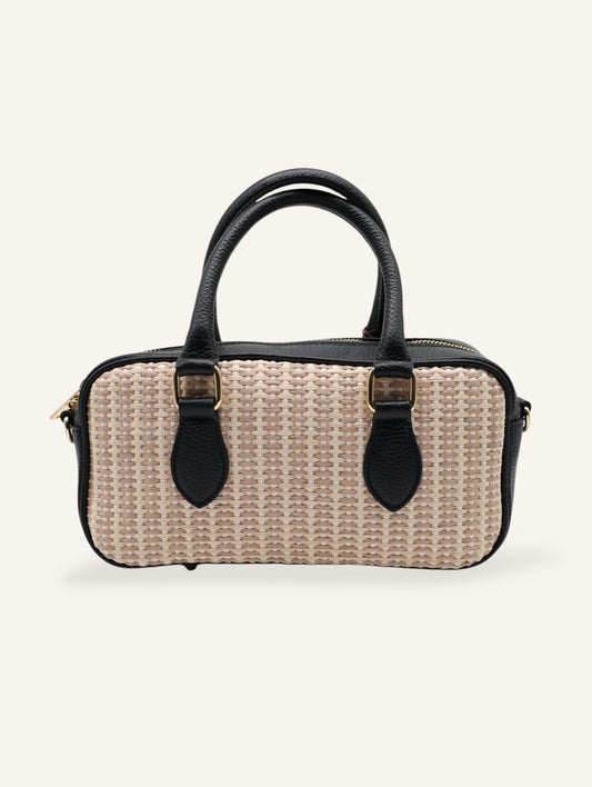 Borsa a Mano in Rafia EMILIA