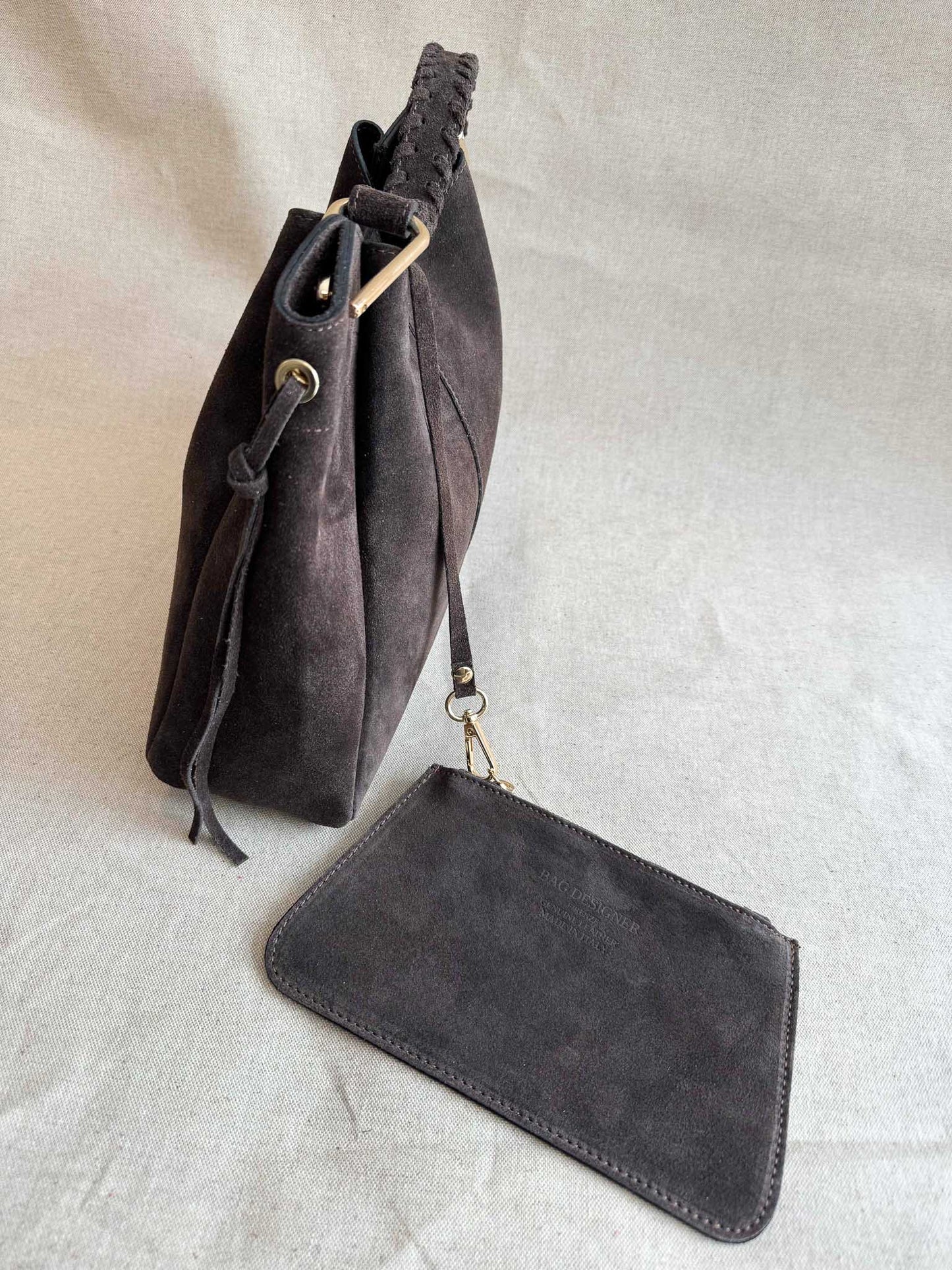 Borsa a Mano Scamosciata LAYLA